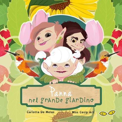 Panna nel grande giardino - Carlotta De Melas,Miss Cecip Art - copertina