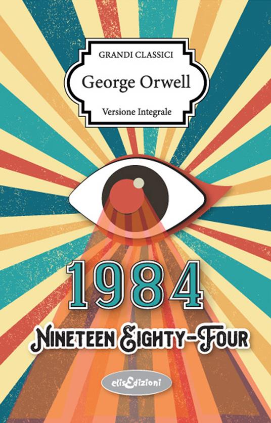 1984 - George Orwell - copertina