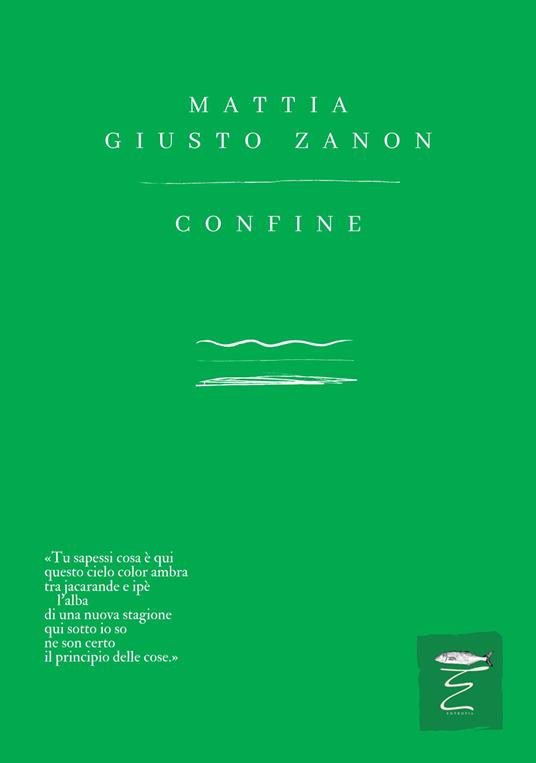 Confine - Mattia Giusto Zanon - copertina