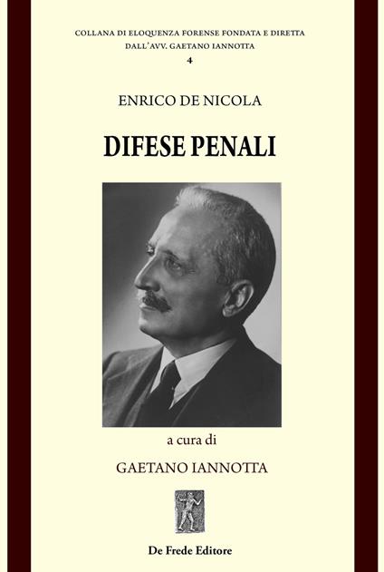 Difese penali - Enrico De Nicola - copertina