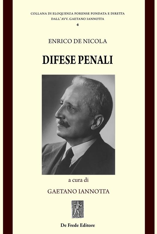 Difese penali - Enrico De Nicola - copertina
