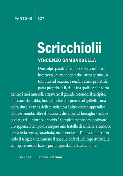 Scricchiolii - Vincenzo Gambardella - copertina