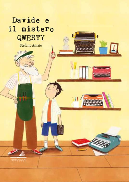 Davide e il mistero Qwerty - Stefano Amato - copertina