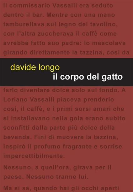 Il corpo del gatto - Davide D. Longo - ebook