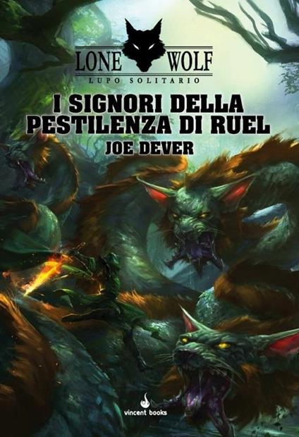 I signori della pestilenza di Ruel. Lupo solitario. Vol. 13 - Joe Dever - copertina