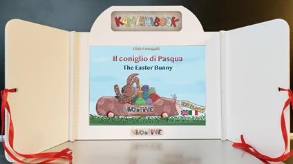 Il coniglio di Pasqua. Kamishibai. Ediz. italiana e inglese. Con audiolibro - Elide Fumagalli - copertina