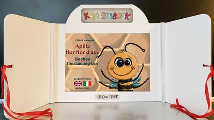 Apilla fior fior d'ape. Kamishibai. Ediz. italiana e inglese. Con audiolibro - Elide Fumagalli - copertina