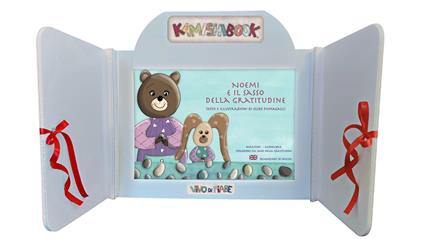 Noemi e il sasso della gratitudine. Kamishibai con schede. Ediz. italiana e inglese - Elide Fumagalli - copertina