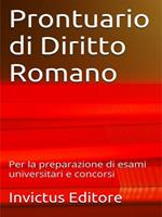 Prontuario di diritto romano