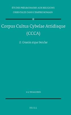 Graecia atque Insulae - M. J. Vermaseren - cover