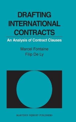 Drafting International Contracts - Marcel Fontaine,Filip Ly - cover