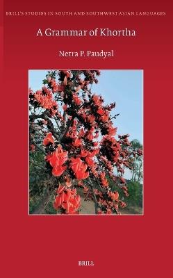 A Grammar of Khortha - Netra Paudyal - cover