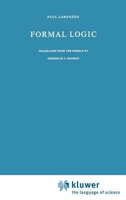 Formal Logic - P. Lorenzen - cover