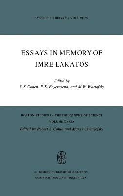 Essays in Memory of Imre Lakatos - cover