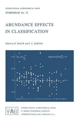 Abundance Effects in Classification: Dedicated to W.W. Morgan - cover
