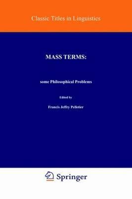 Mass Terms: Some Philosophical Problems - cover