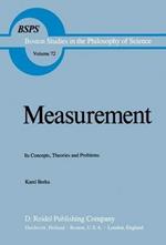 Measurement: Its Concepts, Theories and Problems