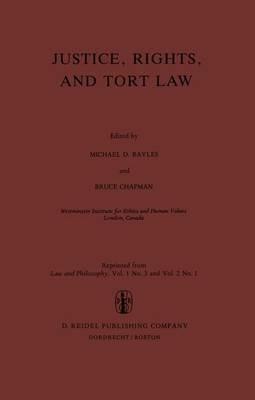 Justice, Rights, and Tort Law - cover
