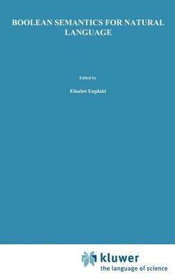 Boolean Semantics for Natural Language - Edward L. Keenan,L.M. Faltz - cover