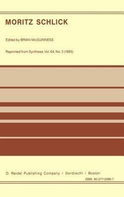 Moritz Schlick - cover