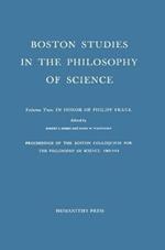 Proceedings of the Boston Colloquium for the Philosophy of Science,1962-1964: In Honor of Philipp Frank