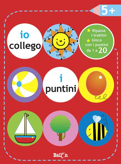 Io collego i puntini 5+. Ediz. illustrata - copertina