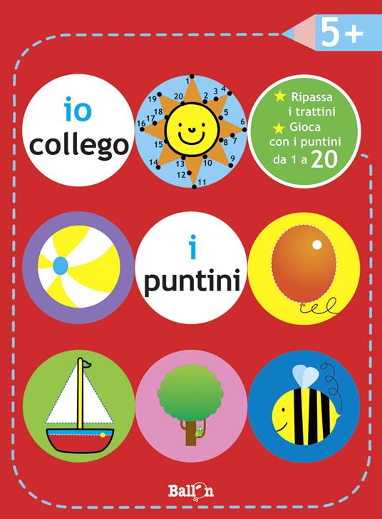 Io collego i puntini 5+. Ediz. illustrata - copertina