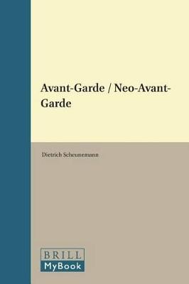 Avant-Garde / Neo-Avant-Garde - cover