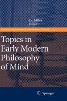 Topics in Early Modern Philosophy of Mind - cover