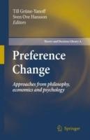 Preference Change: Approaches from philosophy, economics and psychology
