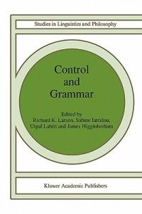 Control and Grammar - cover