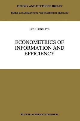 Econometrics of Information and Efficiency - Jati Sengupta - cover