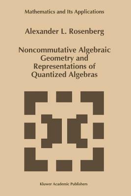 Noncommutative Algebraic Geometry and Representations of Quantized Algebras - A. Rosenberg - cover