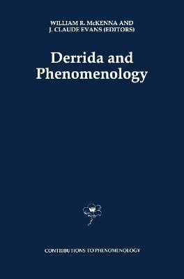 Derrida and Phenomenology - cover