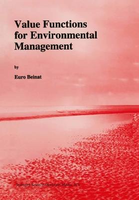 Value Functions for Environmental Management - E. Beinat - cover