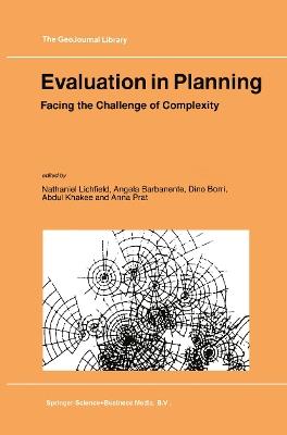 Evaluation in Planning: Facing the Challenge of Complexity - cover