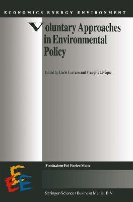 Voluntary Approaches in Environmental Policy - cover