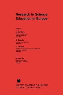 Research in Science Education in Europe - cover