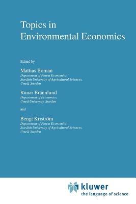 Topics in Environmental Economics - cover
