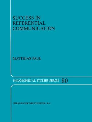 Success in Referential Communication - M. Paul - cover