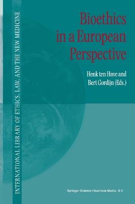 Bioethics in a European Perspective - cover