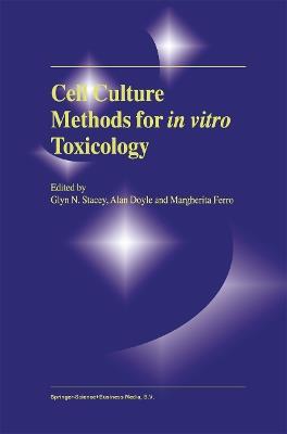 Cell Culture Methods for In Vitro Toxicology - cover