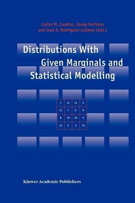 Distributions With Given Marginals and Statistical Modelling - cover