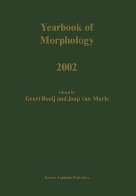 Yearbook of Morphology 2002 - cover