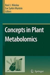 Concepts in Plant Metabolomics - cover