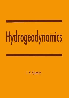Hydrogeodynamics - I.K. Gavich - cover