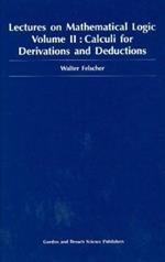 Lectures on Mathematical Logic, Volume II