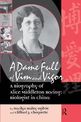 A Dame Full of Vim and Vigour - Marilyn Bailey Ogilvie,Clifford J. Choquette - cover