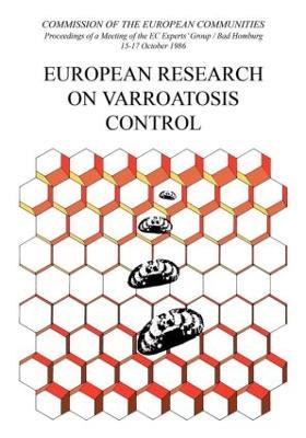 European Research on Varroatosis Control - cover
