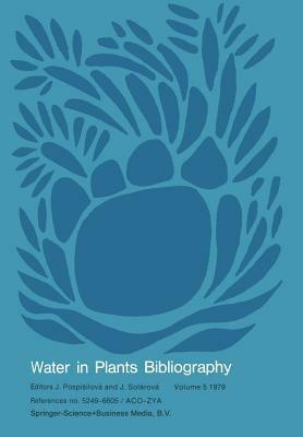 Water-in-Plants Bibliography, volume 5 1979 - cover